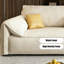 Coussin modulaire beige en polyester-526743496-526743511