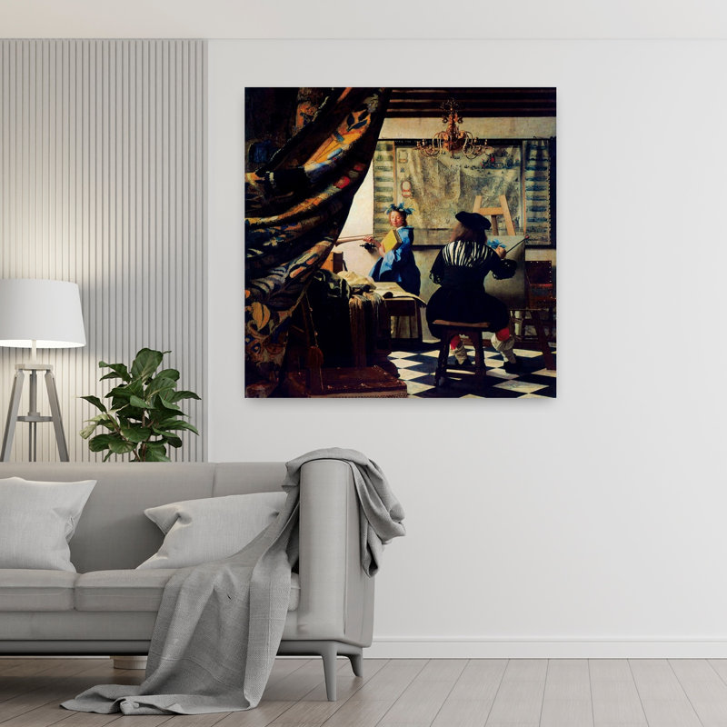 «The Art Of Paint Classic Contemporary Contemporary», reproduction d'art mural, H 48 po x l 48 po