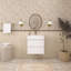 Meuble-lavabo simple 24 po avec plateau Kansiray-2126896367-2126896354