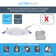 Dimmable Ultra 4" LED Slim Profile Recessed Lighting Kit