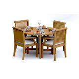 Sack Outdoor Teak Dining Set
