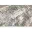 Tapis en bambou crème, gris anthracite, moderne, 300 KPSI, 5 pi 2 po x 7 pi 4 po