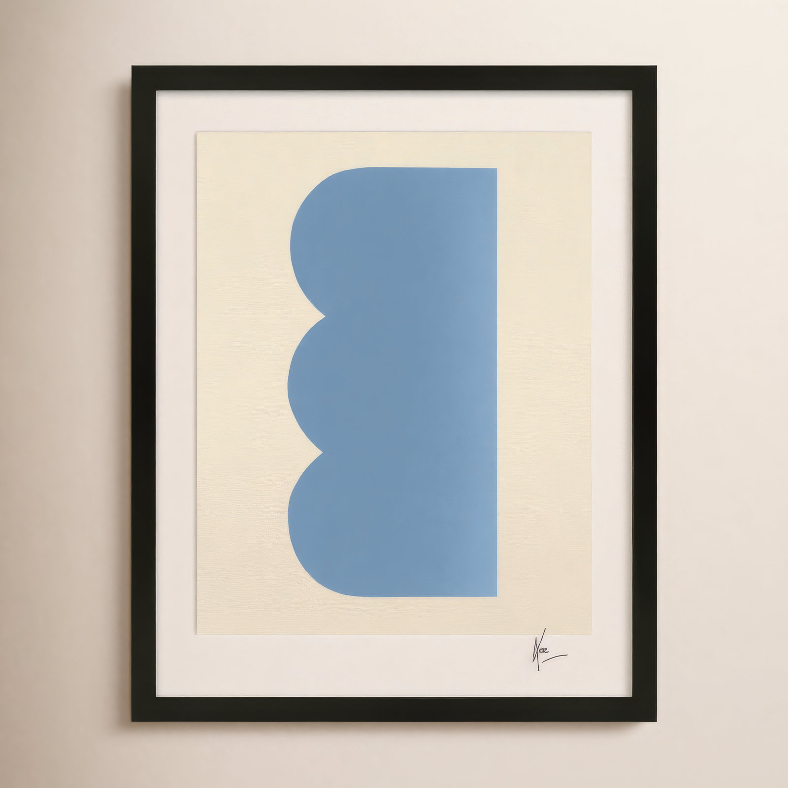Keyhole 6 by Lee Lessem, Black Framed, 20" H x 16" W x 1.25" D