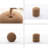 Soft Round Ottoman Footrest Stool-1556053405