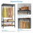 36.6'' Metal Freestanding Garment Rack-254446616