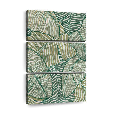 " Banana Leaf Lines " by Blush And Blooms 3 - Pieces