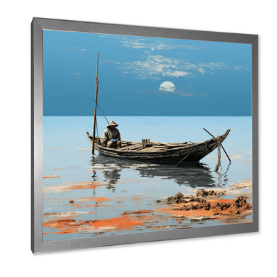 Coucher de soleil privé sur toile