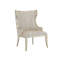 Garson Linen Wingback Chair