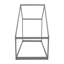 Lit escamotable double avec 2 tiroirs, beige