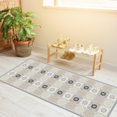 Davanti Vinyl Floor Mat - Tile Collection
