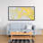 Gold Stains Print On Canvas-98694300