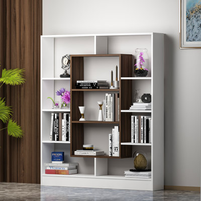 Cilegon 141.8cm H x 130cm W Bookcase