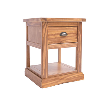 Esquivel 45cm W Plywood / Laminate Board Bedside Table