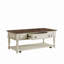 Table basse avec un tiroir, une tablette inférieure et des roulettes-281826785