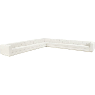 Landis Fabric Upholstered 7Pc. Modular Sectional