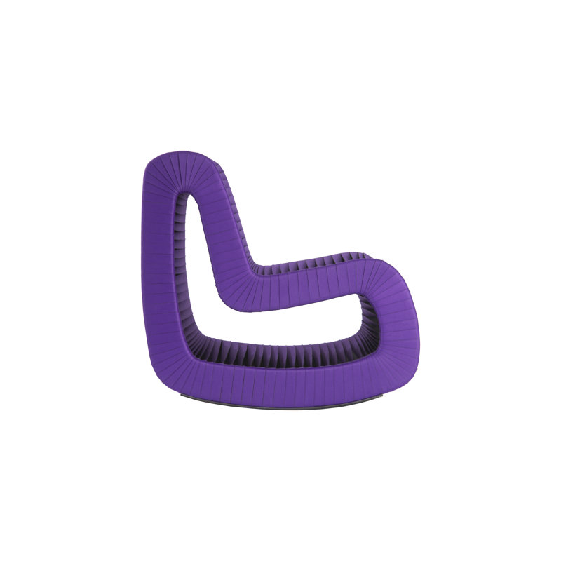 Seat Belt Rocking Chair, Purple