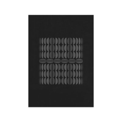 Black And White Abstract Art Original - Print