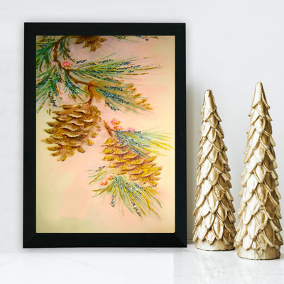 Decorative Framed MDF Painting
