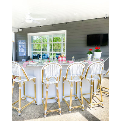 Andaz 30" Patio Bar Stool by Breakwater Bay