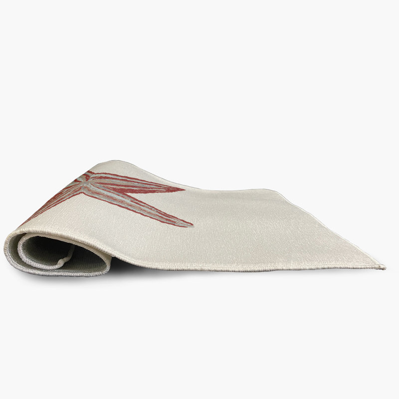 Tapis intérieur / extérieur tissé à plat Malinta, Rond 5 pi