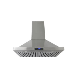 Hotte murale à conduit 30 pouces 760 CFM en acier inoxydable