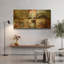 « Pièces vintage » de Jessica Rogers, tableau mural en métal doré, 122 x 61 cm-705563481