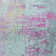 Tapis bleu / mauve à motif abstrait tissé à la machine Bevin