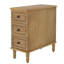 Table d'appoint en bois avec tiroirs Threen