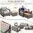 Kamiron 7 - Person Patio Conversation Set with Cushions
