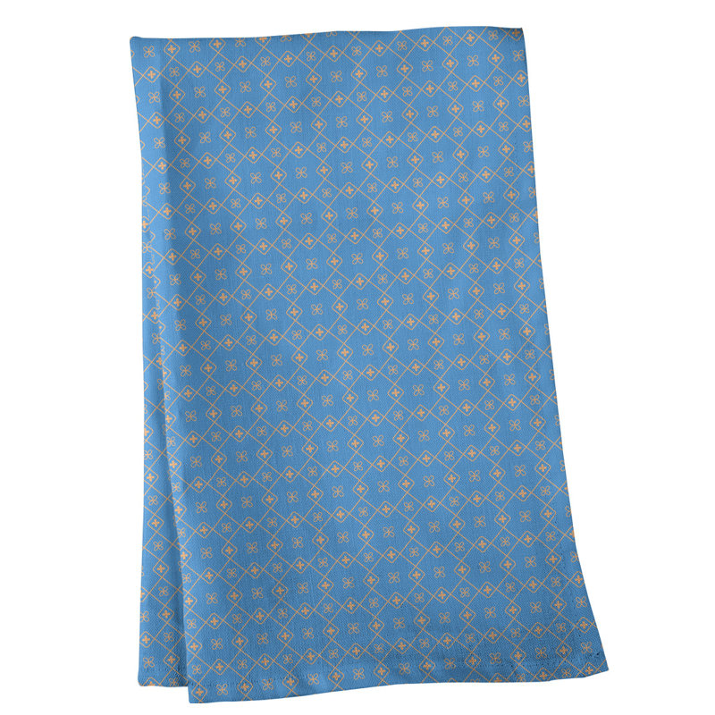 Mcguigan Tea Towel Kitchen Towel, Poly Twill, Blue