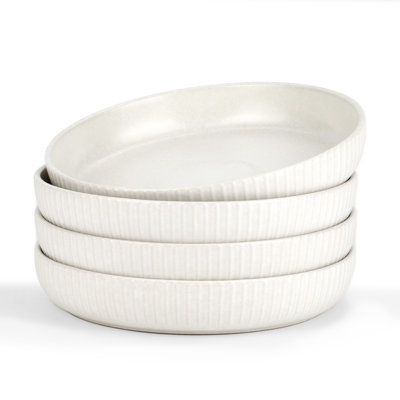  Starlight 4-Piece Stoneware Pasta Bowl Set