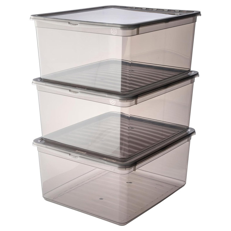 Keeeper clearbox set, White, 19.02 qt