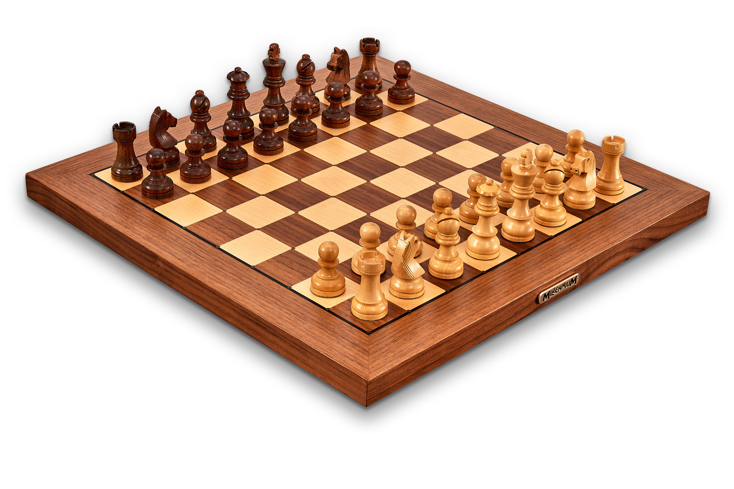 Millennium Chess 12.6'' L Solid Wood Chess Game Set | Wayfair