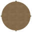 Table basse ronde avec plateau de rangement Benson-2105333015