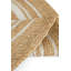 Jasmyn Round Geometric Hand Knotted Indoor / Outdoor Area Rug-1962618018