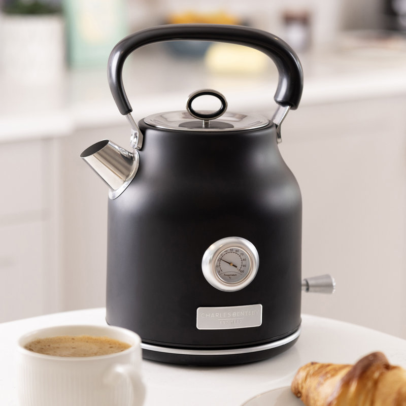 1.7L Kettle, Black/Silver