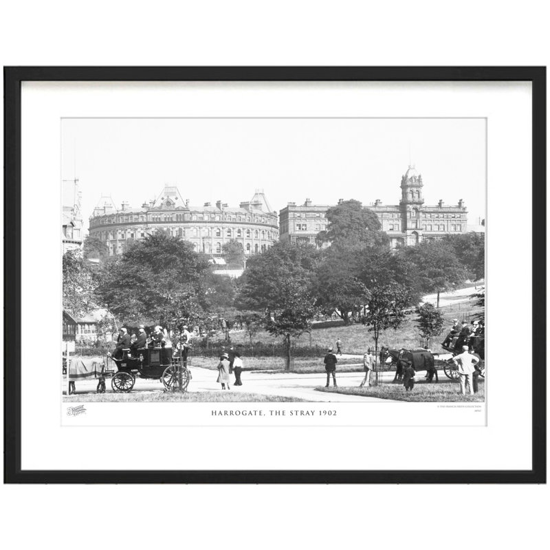 Harrogate, The Stray 1902 - Single Picture Frame Print, 28cm H x 36cm W x 2.3cm D