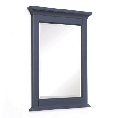 Bernardsville Wood Flat Wall Mirror