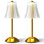 Bell + Howell Alma Table Lamp 2 Pack Led Rechargeable