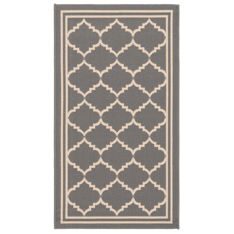 Herefordshire Performance Geometric Indoor/Outdoor Area Rug, Rectangle 2' x 3'7"