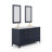 Elizabeth 60" Carrara Marble Countertop Bath Vanity-93659098