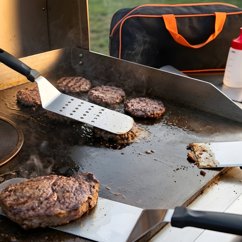 Ensemble de plaque de cuisson barbecue