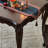 Elegant retro solid wood dining table
