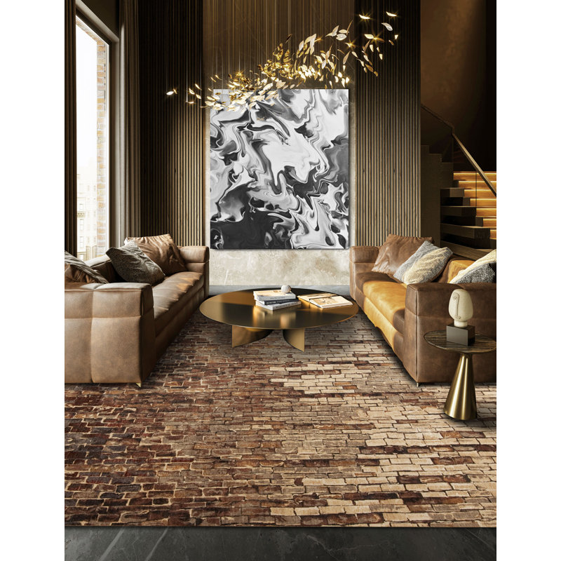 Tapis Whimsical R, Rectangle 9 pi x 12 pi