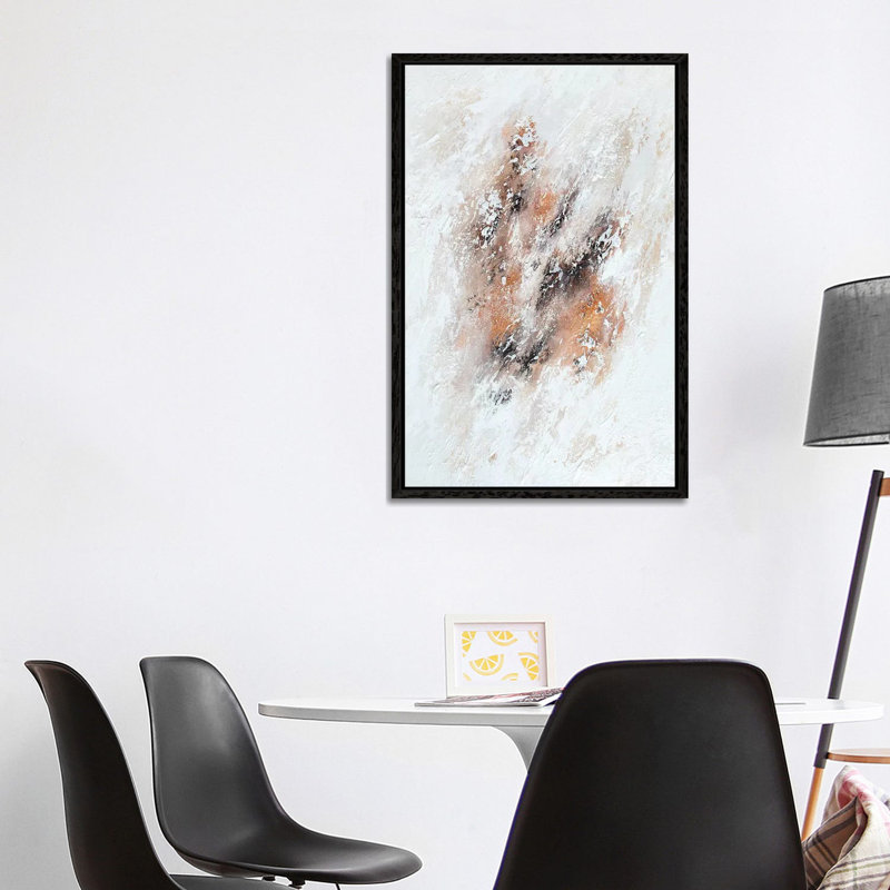 Snow Storm - Print on Canvas, Black Framed, 101.6 cm H x 66.04 cm W