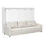 Ensemble de lit escamotable Hideaway avec canapé, tablettes de rangement intégrées et éclairage DEL-116501868