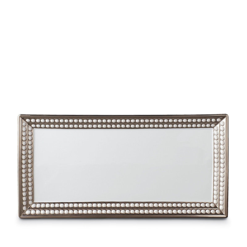 Perlee Platinum Rectangular Platter