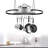 Sabanc Oval Hanging Pot Rack