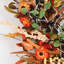 Guirlande de 24 po avec porte de coquelicots de blé