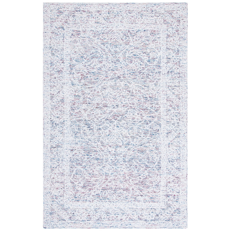 Metro Hand Tufted Performance Floral Rug, Rectangle 3' x 5'